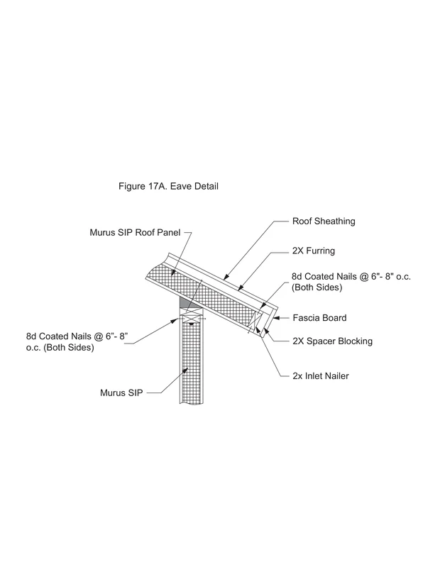 Eave Detail construction detail drawing